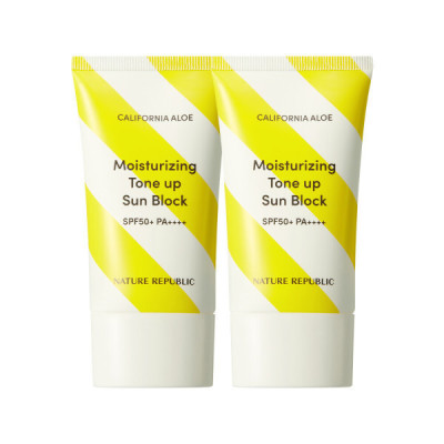 (1+1) California Aloe Moisture Tone Up Sunblock SPF50+ PA++++
