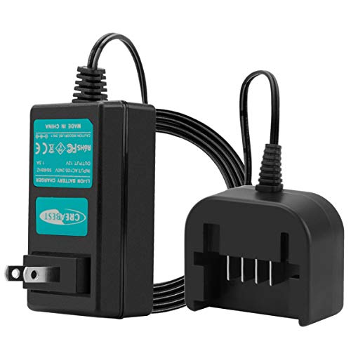 Creabest LBXR20 Lithium Battery Charger 90590282 for Black and Decker 20V Max Lithium Battery LBXR20 LBXR20-OPE LB2X4020 LBX4020 LB20 LBX20 LBXR2020-OPE LCS1620 US Plug (NOT for Ni-MH/Ni-Cd Battery)