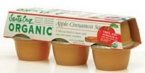 Santa Cruz Organic Cinnamon Applesauce 48x 6x4 Oz