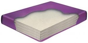 Waterbed 95% Ultra Waveless King Size Hardside (Wood Frame) Bladder Bundle Includes Free Fill&Drain Kit, Liner and Mattress Pad