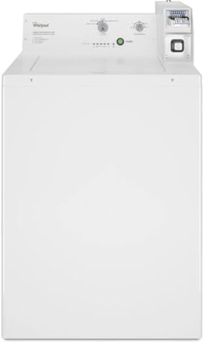 Whirlpool 3.3 cu. ft. Commercial Top Load Washer with Factory-Installed Coin Slide