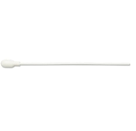 Puritan Foam Over Cotton Swab, Regular Tip, 6In. Poly Shaft, 50/Bag