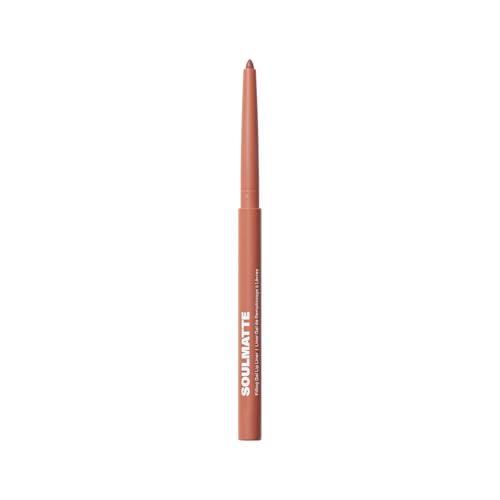 MORPHE Soulmatte Gel Lip Liner - Creamy Lip Pencil with a Matte Formula - Precision Contour Pencil with Sweet Almond & Tea Seed Oil for Long-Lasting Definition - Honey 0.007 oz