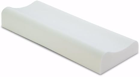 Two Travel Size Soft Conforming 4 Pound Density Visco Elastic Memory Foam Contour Pillows Made in The USA