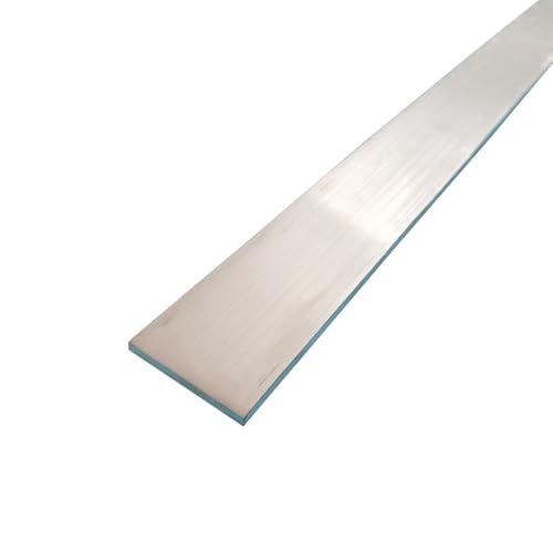 Aluminum Flat Bar 3mm x 30mm x 1000mm, 99.6% Al, Straight Edge