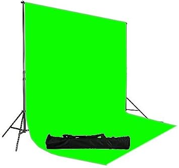 Fancierstudio 10x12 Green Screen Background Stand Kit Backdrop Support System Kit