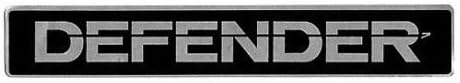 Land Rover Defender 90 / 110 / 130 Hood Decal Silver & Black Genuine Btr1045