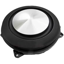 4 Inch Bass Radiator Passive Speaker Aluminum Brushed Low Frequency Loudspeaker Diaphragm Plate for Equipment Accessory