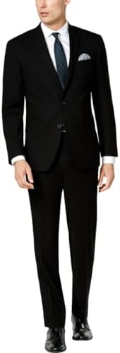 Kenneth Cole Mens Performance Fabric Slim Fit Suit