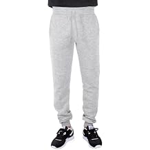 Shaka Wear Drop Ship Men's Fleece Jogger Pants L H GREY