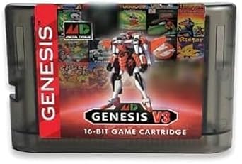 Super Cartridge MD V3 Pro 1200 in 1 Multi Game Cartridge for Sega Genesis Mega Drive Console