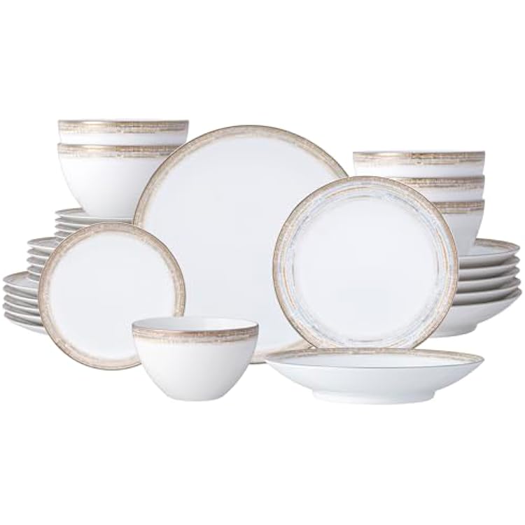 Noritake Raylan 30-Piece Dinnerware Set, Service for 6