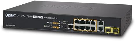 GS-5220-8P2T2S L2+ 8-Port 10/100/1000T 802.3at PoE + 2-Port 10/100/1000T + 2-Port 100/1000X SFP Managed Switch