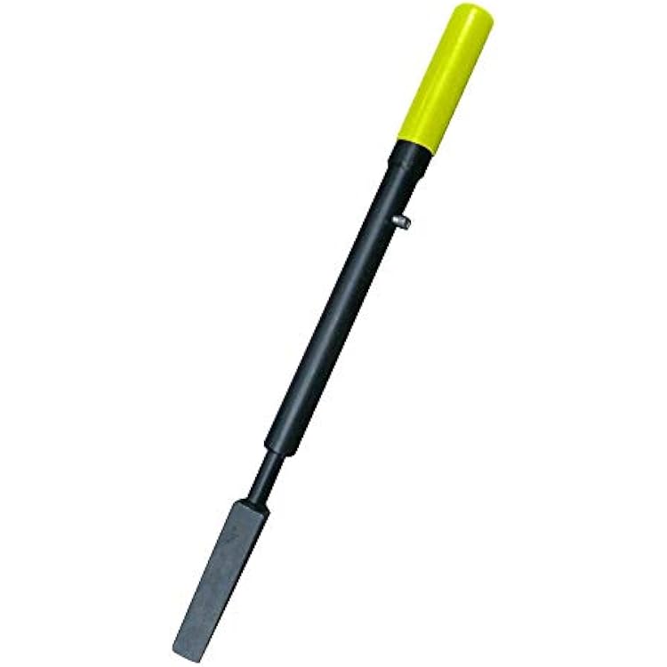 Timber Tuff Manual Log Splitter, Heavy-Duty Steel Wood Splitting Tool, Slide Hammer & Comfort Grip Handle for Firewood, Kindling, TMW-11, Green