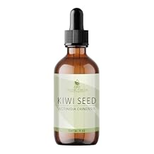 OPO Kiwi Seed Oil - 4 oz Glass & Dropper - Pure Unrefined Cold Pressed Natural Extra Virgin Vegan Non GMO for Skin Body Hair Scalp Hydrating Moisturizer Nourisihing Rejuvenating