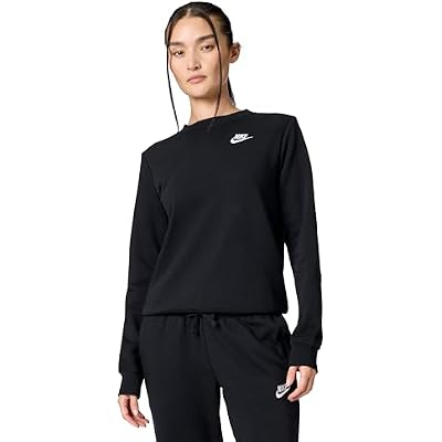 Nike Women's Sportswear Club Fleece Crew-Neck Sweatshirt
