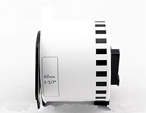 Replacement Labels Compatible with Brother DK-N5224 Non-Adhesive Labels for Name Badges with Permanent Cartridge 54mm x 30.48m/roll