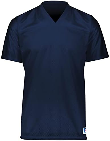 Russell Athletic Mens Russell Athletic Mens Solid Flag Football Jersey Lightweight Football Jersey for Men, Ideal for Game Day and Training