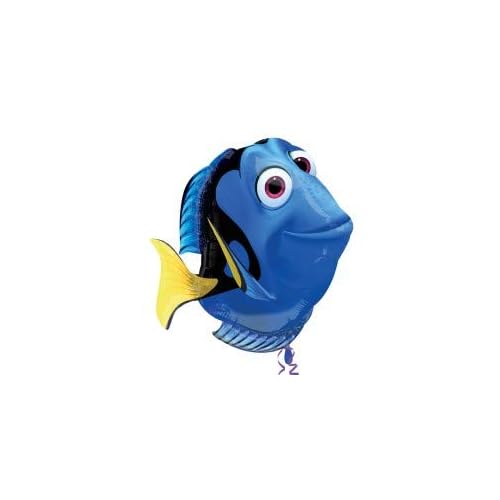 Anagram 24 Finding Dory Nemo Birthday Party Decoration Supply Mylar Foil Helium Balloon