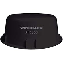 Winegard A3-2035 Air 360 Omnidirectional RV HDTV Antenna, Black, 360 Degree Broadcast Reception