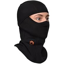 GearTOP Black Balaclava Ski Mask - Super Roubaix Moisture-Wicking Winter Mask for Men and Women for Skiing, Snowboard, Motorcycle, Face Mask for Cold Weather Baklava Masks, Pasamontanas para el Frio
