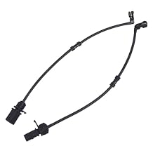 KLTXA 2PCS Front Brake Pad Wear Sensor Left+Right Compatible with Audi A6, A7, A8 - Replaces 2BWS0017, 4H0615121J