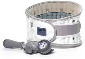 DDS, Inc. 300 Back Decompression Belt Pneumatic Lumbar Decompression Belt for Women and Men, Lower Back Brace for Work, Lifting, and Daily Support Adjustable Air Lumbar Traction Device (6XL)