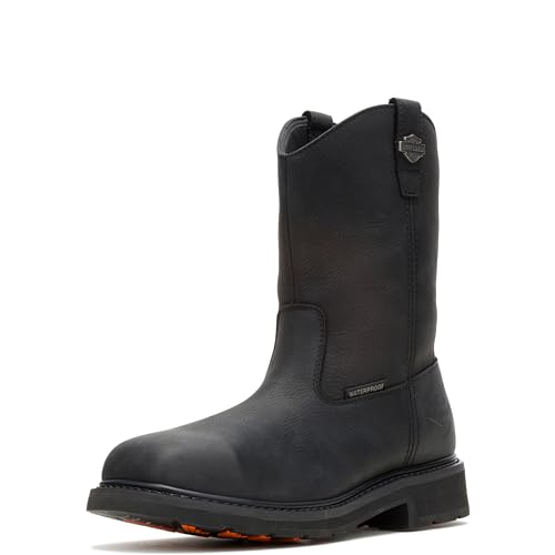 Harley-Davidson Mens Altman Composite Toe Waterproof Motorcycle Work Boots
