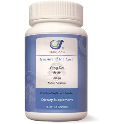 Treasure of the East, Indigo - Qing Dai 1:1 Herbal Extract Granules, 100g