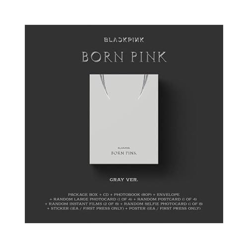BORN PINK[Standard CD Boxset Version C / GRAY] Explicit Lyrics