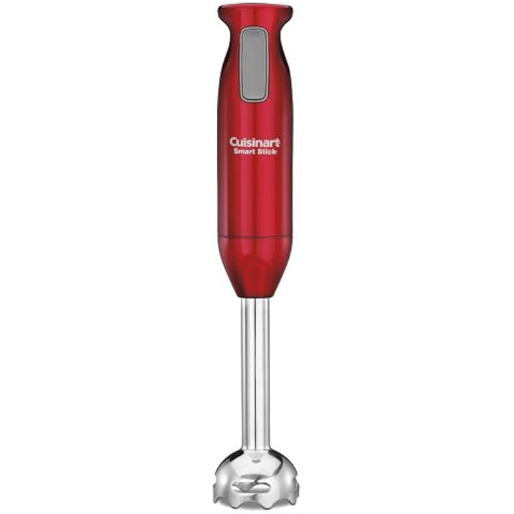 Cuisinart CSB-76MR SmartStick 200-Watt Immersion Hand Blender, Metallic Red