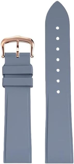 Quick Release Fluorine Rubber Watch Band For Cartier Santos Dumont Viton Men Women's Fkm Watch Strap 15.5mm 17.5mm Accessories