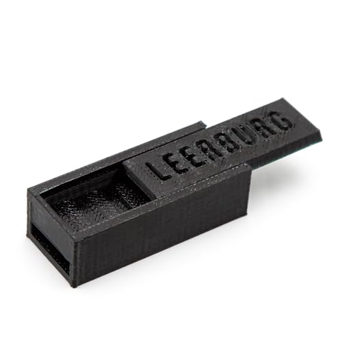 Leerburg Magnetic Odor Box Plastic Scent Training Box with Built-in Earth Magnet, Police and Military K9 Narc Training Box Black
