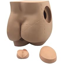 Hip Injection Training Simulator with Removable Skin Module, Buttocks Intramuscular Injection Training Model