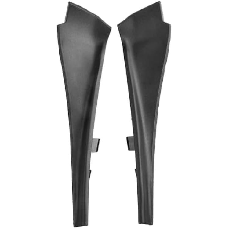 For Nissan For Rogue 2014 2020 Windshield Wiper Cowl Extensions, 2Pcs ABS Trim for Front Left & Right Placement