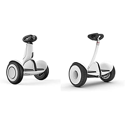 Segway Ninebot S Plus Smart Self-Balancing Scooter, Up to 22 Miles Range & 12.5 mph, Intelligent Lighting, Remote Control and Auto-Following Mode, UL-2272 Certified