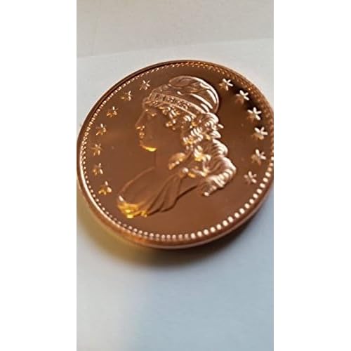 1 Oz Copper Bust Half Dollar Design by REEDERSONG