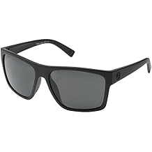 VonZipper Dipstick Sunglasses Matte Black with Vintage Grey Lens