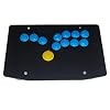 レバーレス アーケードコントローラー 超薄型 PS4 & PC & Switch 用 格闘ゲームコントローラー 12ボタン ゲーム機 ゲームパッド