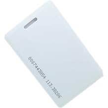 YARONGTECH Contactless 125kHz RFID Proximity Smart Card 1.9mm thick for Access Control System & Time Attandance (Read only, Pack of 10)