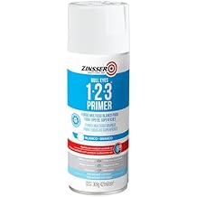 Zinsser 290971 Bulls Eye 1-2-3 All Surface Spray Primer, 13 oz, Gray