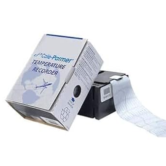 Cole-Parmer Single-Use Temperature Recorder: 30 Day,20-100F/-28-38C