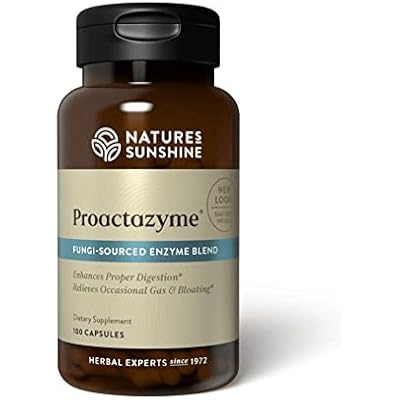 Natures Sunshine Proactazyme 100 Capsules