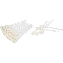 Printer Head Cleaning Foam Tips, Snap Applicator, Handle Filled, Pack of 24 pcs