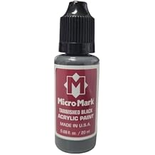 Micro-Mark Tarnished Black Paint, 20ml