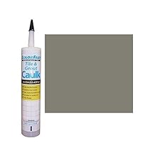 Color Fast Caulk Matched to Custom Building Products (Natural Gray Sanded)
