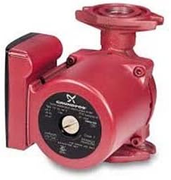 Grundfos UPS15-42F Circulator Water Pump 59896180, Cast Iron, 220V, 1/25 HP, 3 Speeds