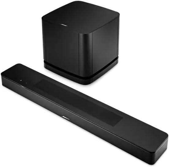Bose Smart Soundbar and Bass Module 500