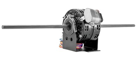 1/10 hp 1050 RPM 5-Speed 5" Diameter 115 Volts (Direct Interchange to Fasco D290, Century 89PSC)
