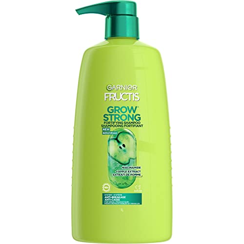 Garnier Fructis Grow Strong Shampoo, 33.8 Fl Oz, 1 Count Packaging May Vary